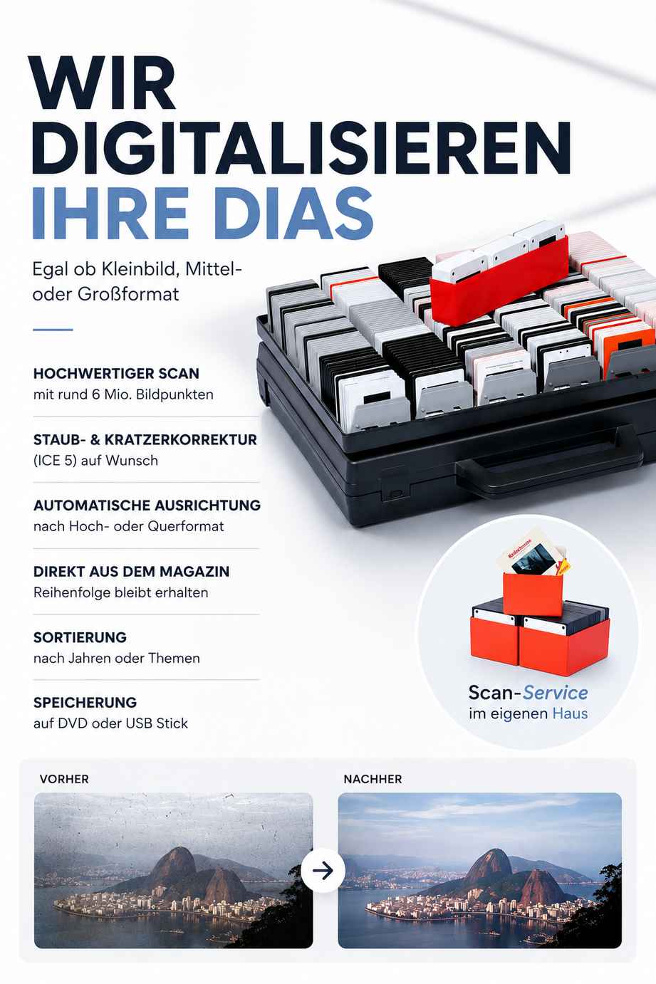 Digitalisierung Erlangen Dias